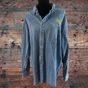 90’s Western Classic Denim Button Up